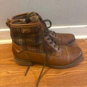 Remonte Brown and Tan Ankle Boots